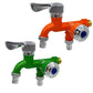 📢📢 1 + 1 gratuit🚰 Robinet double en plastique | 1 entrée, 2 sorties | deux vannes de commande indépendantes | résistant au gel et à la chaleur | cartouche en céramique anti-fuites | adaptateur multifonction pour lave-linge et lave-vaisselle