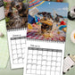 📢📢50 % DE RÉDUCTION !! ⏰  Calendrier mural 2027 de teckels espiègles – 12 mois de malice, de pagaille et de sourires 🐾
