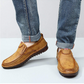 Chaussures en Cuir Casual pour Homme