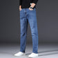 😎Nouvelle Arrivée👖Jean Homme Taille Haute Élastique Coupe Droite