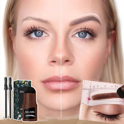 📢📢50 % DE RÉDUCTION !! ⏰ Kit complet de pochoirs et tampons pour sourcils parfaits