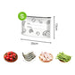 🥢Sac de Conservation en Aluminium Reutilisable et Fermable🌍Parfait pour Stocker et Protéger Vos Aliments!