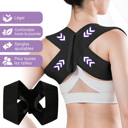 👑 ACHETEZ 1, OFFERT 1 ! 🏆 Correcteur de Posture MagTech – Soulagement Instantané, Design Discret & Confort Total 🌿