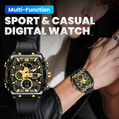 📢📢50 % DE RÉDUCTION !! ⏰ Montre Digitale de Sport Multifonction – Rétroéclairage LED, Chronomètre au 1/100e de Seconde & Structure Antichoc Étanche for un Suivi Précis de Vos Performances ✨🏃‍♂️