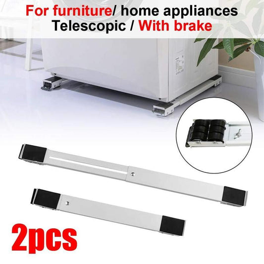 🛠️🛋️ Support à Roulettes pour Meubles en Inox – Réglable, Robuste et Facile à Utiliser