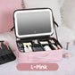 🌸 50% OFF NOW! 🌸 Flawless Makeup Anywhere – Portable LED Mirror Makeup Bag! ✨