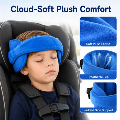 📢📢50% DE RÉDUCTION !! ⏰ Sangle d'Appui-Tête pour Siège Auto Enfant – Coussins Latéraux Rembourrés, Réglage Complet & Matériau Doux for une Sieste Paisible et un Maintien Confortable pendant les Longs Trajets 😴✨
