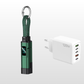 💐50% DE RÉDUCTION🔌Câble de charge 4 en 1 avec affichage numérique et anneau porte-clés – charge rapide, résistant aux nœuds et compact⚡🔑