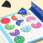 🧩 50% DE RÉDUCTION ! 🎨 Puzzle magnétique de fractions pour enfants – Développe la motricité fine, coloré & sûr – Parfait pour apprendre en jouant à la maison ✨