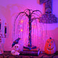 🎃 Soldes 2026 — Plus de 28 000 vendus ! 👻 Guirlande Arbre Halloween – Lueur Envoûtante Violet & Orange ✨