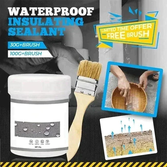 🛡️ 50% DE RÉDUCTION ! 🔧 Mastic Étanche Transparent – Base Aqueuse & Caoutchouc – Anti-Fuite & Isolant for Tuile/Bois/Métal