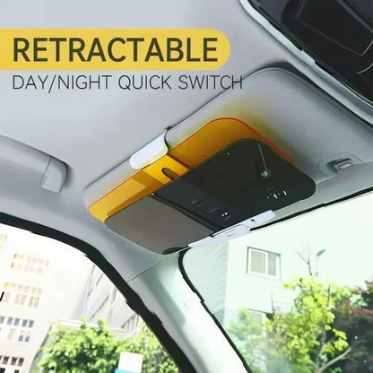 🔥🎁 Nouveau - 50 % de réduction 🔥 Pare-soleil anti-éblouissement pour voiture - pour le jour et la nuit