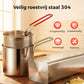 🔥 -50% ! 🍳 Friteuse Multifonction en Acier Inoxydable 304 – Certifié Alimentaire – Design Anti-Éclaboussures & Panier Filtrant pour Frites et Poulet 🥟