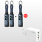 💐50% DE RÉDUCTION🔌Câble de charge 4 en 1 avec affichage numérique et anneau porte-clés – charge rapide, résistant aux nœuds et compact⚡🔑