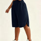 👩‍🦱🩳 Short Bermuda Taille Haute Grande Taille – coupe ample, jambe fendue, poches. -50% ! 🔥