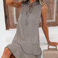📢📢-50% !! ⏰Robe Femme Imprimé Géométrique avec Nœud – Élégante, Stylée & Chic sans Effort ✨👗