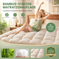 📢📢50% DE RÉDUCTION !! ⏰ Protège-Matelas en Fibre de Bambou Viscose avec Poches Profondes, Surmatelas Matelassé, Doux & Décompressant