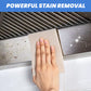 🔥🧽 Crème nettoyante multifonction avec éponge – Efficace, douce et polyvalente, élimine graisse, calcaire et saletés sur toutes les surfaces, pour une maison impeccable sans effort 🌿👌