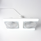 🌀💡Ventilateur de plafond avec éclairage LED 2-en-1 – Double système de refroidissement, ultra-lumineux, installation sans outils