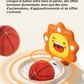 Panier de basket-ball pour enfants, jouet de sport silencieux et relevable