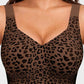 💖VENTE CHAUDE🎉Soutien-gorge Gelée Sans Armature Super Gainant à Imprimé Léopard 👍