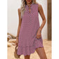 📢📢-50% !! ⏰Robe Femme Imprimé Géométrique avec Nœud – Élégante, Stylée & Chic sans Effort ✨👗