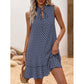 📢📢-50% !! ⏰Robe Femme Imprimé Géométrique avec Nœud – Élégante, Stylée & Chic sans Effort ✨👗