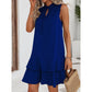 📢📢-50% !! ⏰Robe Femme Imprimé Géométrique avec Nœud – Élégante, Stylée & Chic sans Effort ✨👗