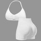 🥳SOLDES 2026🥳Ensemble pour femme : haut dos nu et short taille haute
