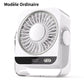 Ventilateur Portable de Bureau et Mural avec Écran LED