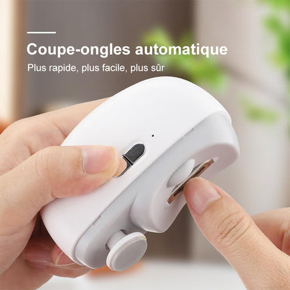 📢📢50 % DE RÉDUCTION !! ⏰ 2 en 1 Coupe-ongles Électrique & Polisseur💅 Ultra facile & sans effort – Achetez 2, obtenez 1 GRATUIT !