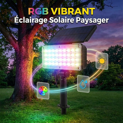 Éclairage paysager extérieur étanche