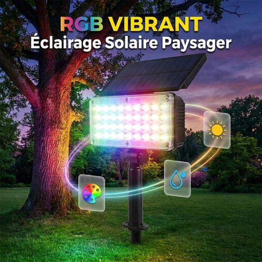 Éclairage paysager extérieur étanche
