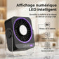 Ventilateur Portable de Bureau et Mural avec Écran LED