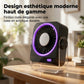 Ventilateur Portable de Bureau et Mural avec Écran LED
