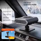 🚗 Chauffage portable et dégivreur de pare-brise 2-en-1 pour voiture 🚗 – Rotation à 360° et 3 niveaux – Pour dégivrer, désembuer et chauffer rapidement l’habitacle ⚡