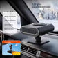 🚗 Chauffage portable et dégivreur de pare-brise 2-en-1 pour voiture 🚗 – Rotation à 360° et 3 niveaux – Pour dégivrer, désembuer et chauffer rapidement l’habitacle ⚡