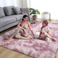 📢📢50 % DE RÉDUCTION ! Tapis de sol en peluche aux couleurs dégradées – Ultra-doux, antidérapant et lavable en machine, idéal pour la chambre, la chambre d'enfant et le salon ! 🌈🛋️