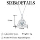 Collier avec pendentif en forme de cœur orné d'un nœud celtique de la Trinité et d'une pierre de naissance ✨ Pendentif en forme de cœur avec nœud celtique de la Trinité et pierre de naissance