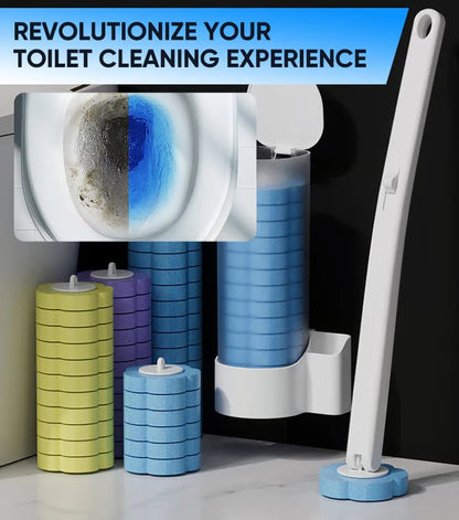 Outil de nettoyage jetable pour toilettes