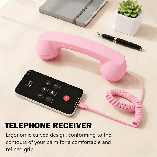📢📢50% DE RÉDUCTION !! ⏰  Combiné téléphonique rétro vintage ✨ Le cadeau de Noël le plus original ! Parfait pour les amateurs de musique 🎄