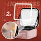 🌸 50% OFF NOW! 🌸 Flawless Makeup Anywhere – Portable LED Mirror Makeup Bag! ✨