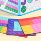 🧩 50% DE RÉDUCTION ! 🎨 Puzzle magnétique de fractions pour enfants – Développe la motricité fine, coloré & sûr – Parfait pour apprendre en jouant à la maison ✨