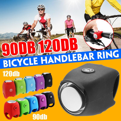 📢📢50% DE RÉDUCTION !! ⏰ Klaxon de Vélo Puissant – 90dB, 51g, 3 Sons 🚲