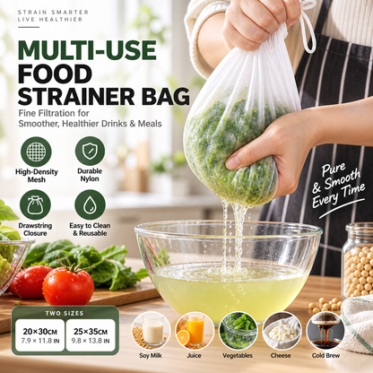 🥳PROMOTION🥳💞10K+ VENDUS ! Sac filtrant – maille haute densité, cordon et réutilisable. Filtration lisse – commandez le vôtre ! ✅