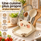 📢📢50% DE RÉDUCTION !! ⏰ Jolis porte-couvercles en forme de chat, fabriqués dans un matériau imitant la céramique