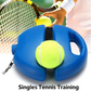 🎾🔥✨ PROMO FLASH -50% ! Entraîneur de Tennis Personnel – Base Remplissable, Corde 4m, Portable, Parfait Débutants/Confirmés, Cadeau Idéal