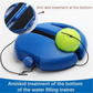 🎾🔥✨ PROMO FLASH -50% ! Entraîneur de Tennis Personnel – Base Remplissable, Corde 4m, Portable, Parfait Débutants/Confirmés, Cadeau Idéal