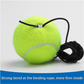 🎾🔥✨ PROMO FLASH -50% ! Entraîneur de Tennis Personnel – Base Remplissable, Corde 4m, Portable, Parfait Débutants/Confirmés, Cadeau Idéal