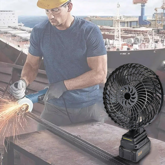 ⏳Offre Limitée⏰ Ventilateur de Camping Extérieur 8 Pouces à Batterie